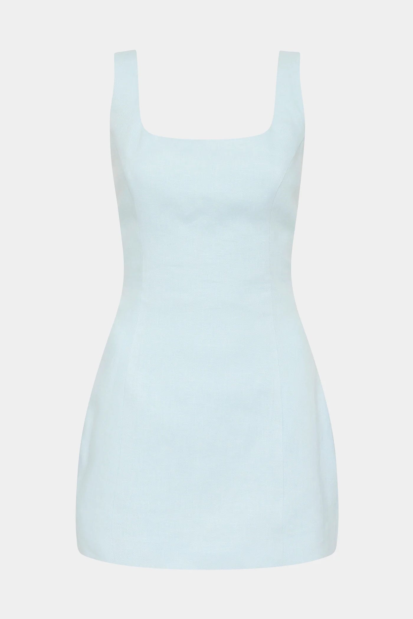 Iris Tie Mini Dress - Light Blue  Kind Curations
