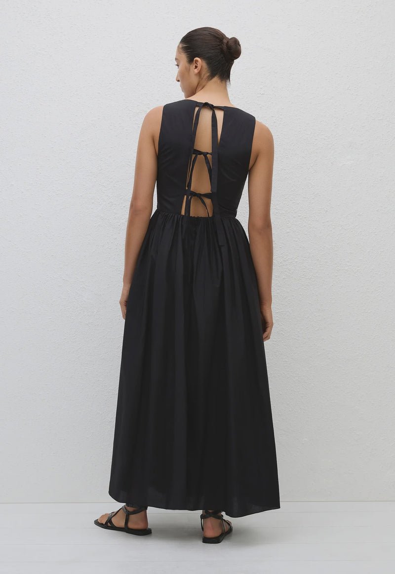 Tie Back Midi Dress