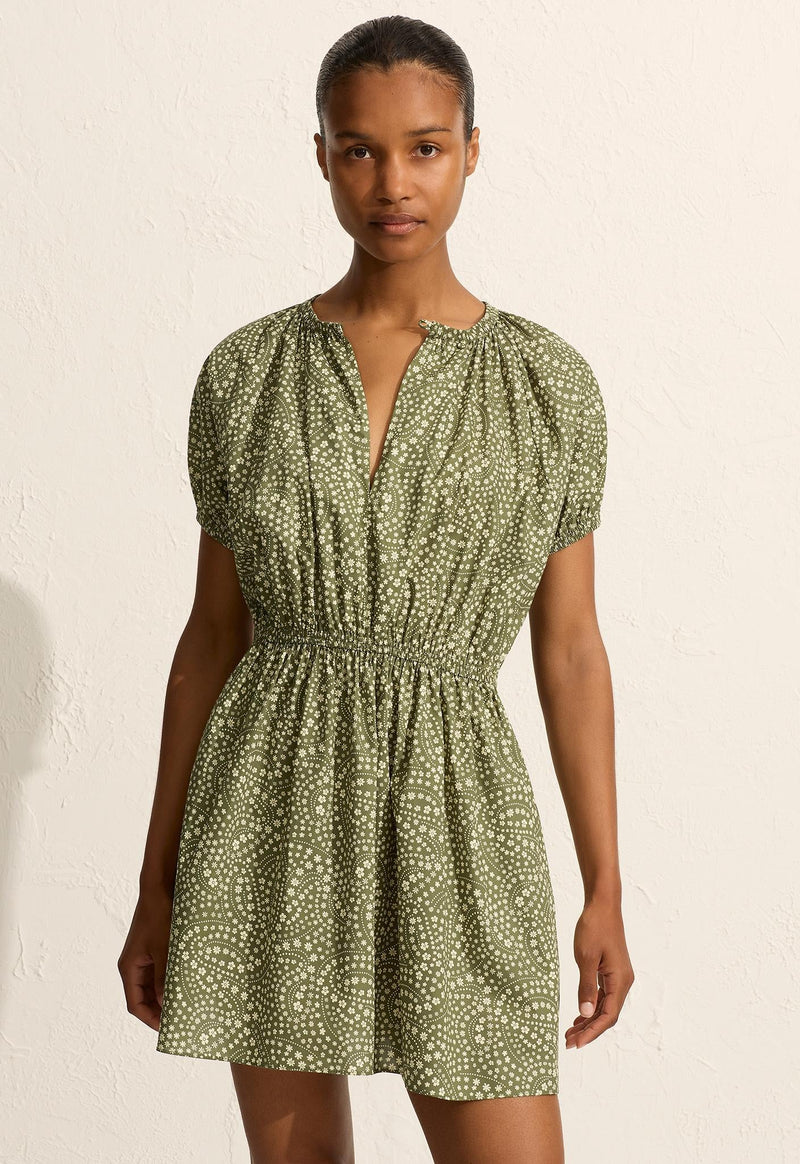Cocoon Mini Dress - Jasmine (Olive)
