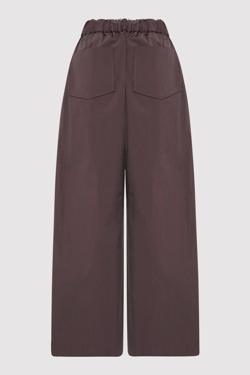 Relaxed Pants - Chocolate Plum