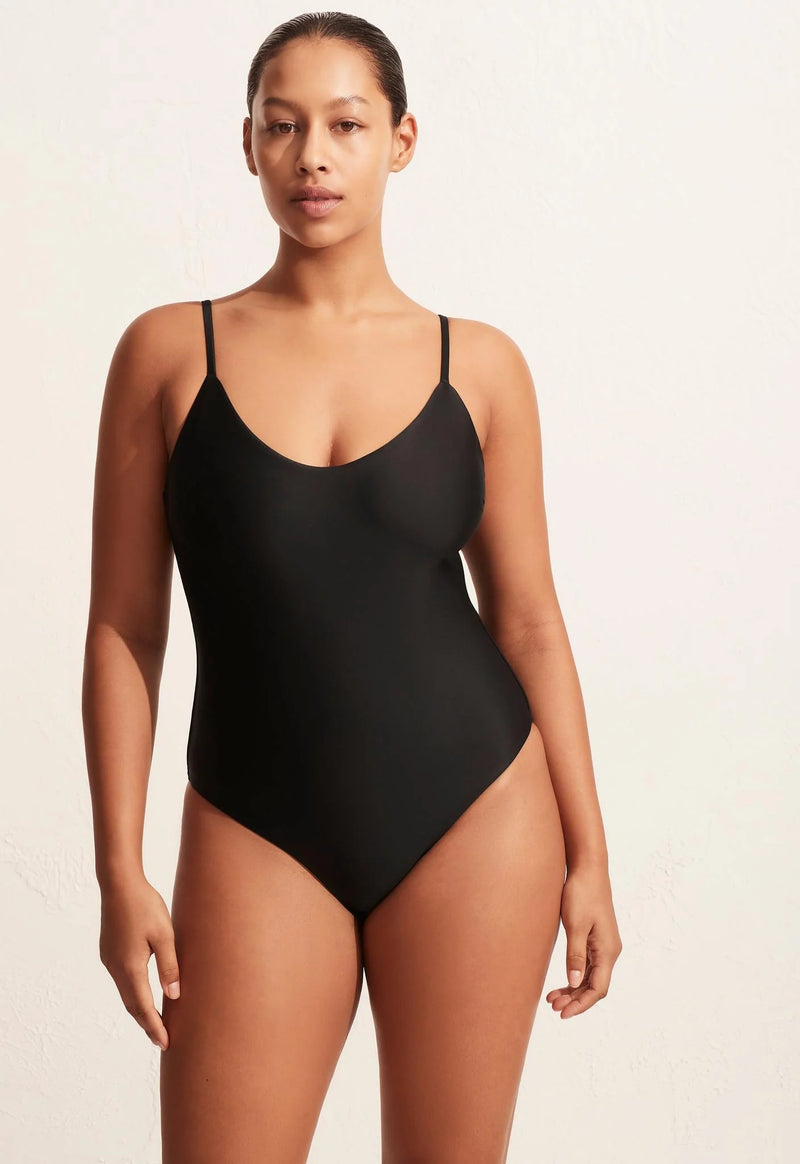 The Scoop Maillot - Black