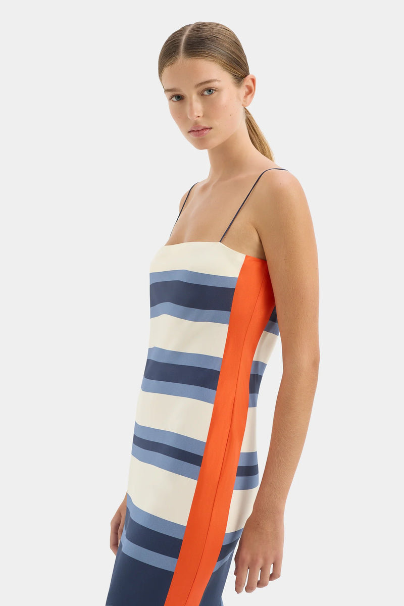 sir dazed belted midi dress Modest yet alluring, SIR welcomes the Dazed Belted Midi Dress in Studio Print. #cocoandlola