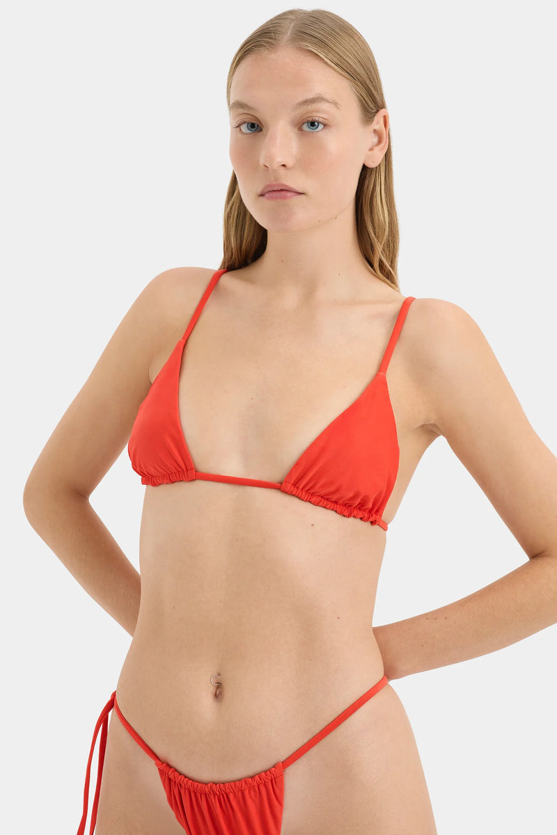 Clarita String Brief - Tangerine