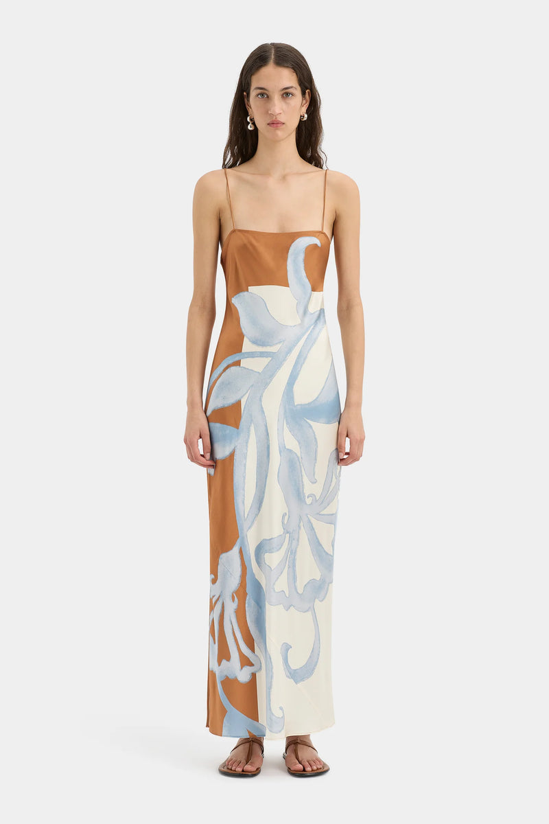 Sorrento Slip Dress – Sciarpa Print