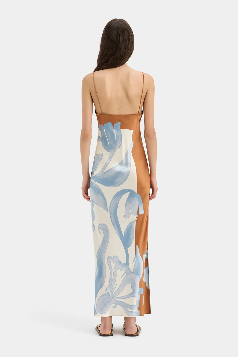 Sorrento Slip Dress – Sciarpa Print