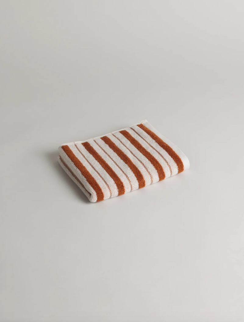 San Luis Hand Towel - Fuyu & Chalk