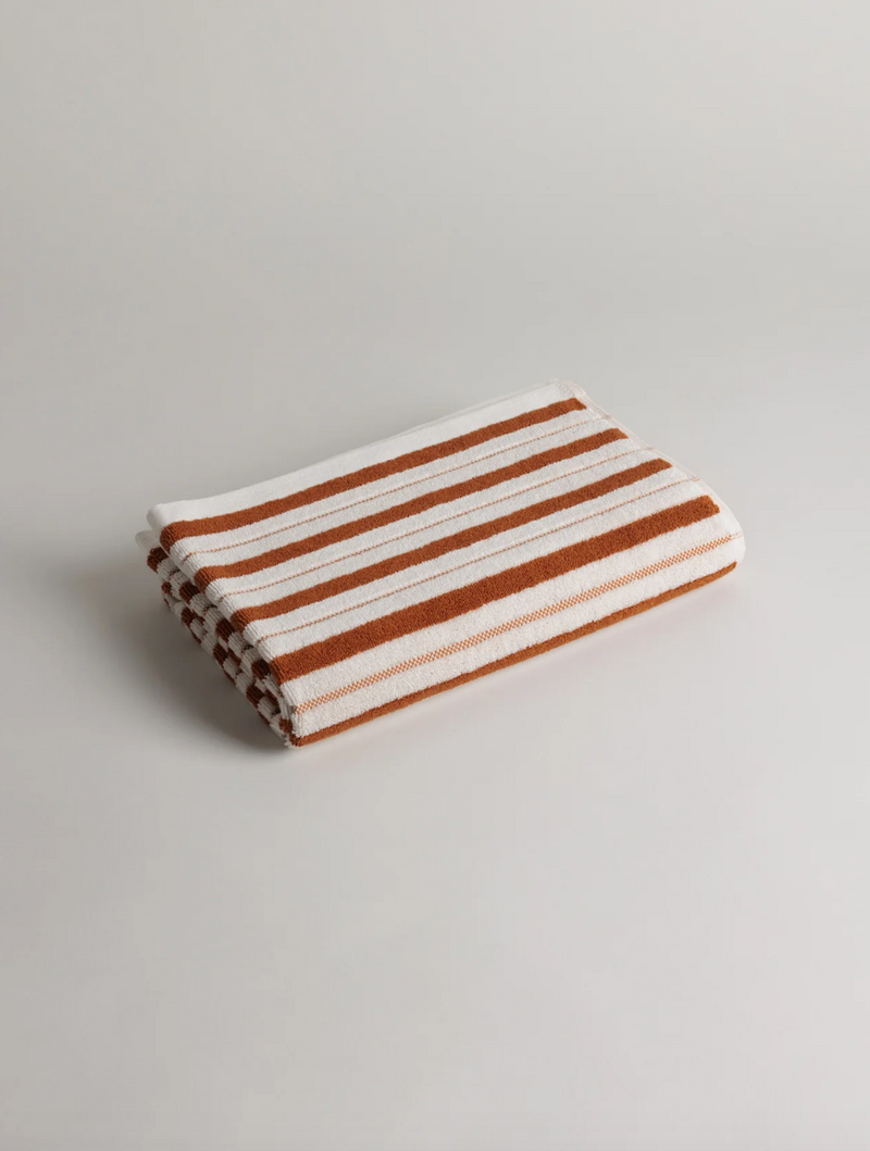 Franklin Bath Towel - Fuyu & Chalk