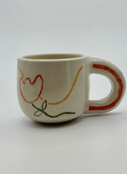 Apache Rose Thick Mug