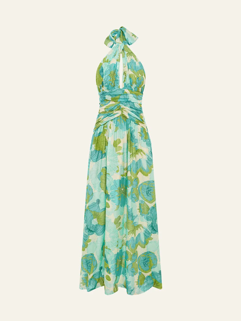 Ruched Maxi Dress - Seychelles