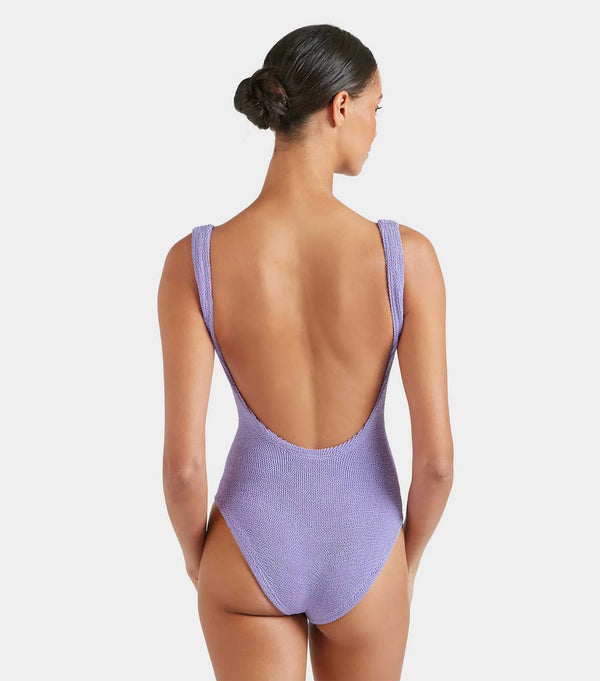 Classic Square Neck Swim - Lilac