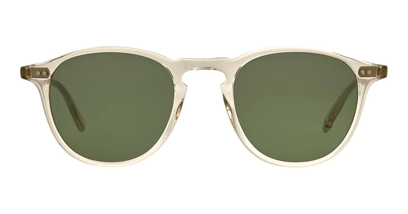 Hampton 46 Sunglasses - Champagne/Pure Green