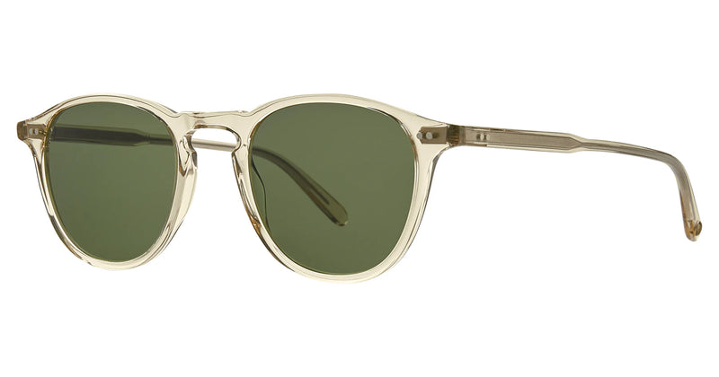 Hampton 46 Sunglasses - Champagne/Pure Green