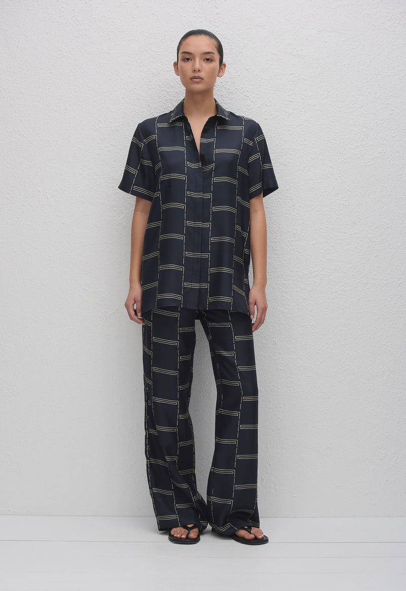 Twill Short Sleeve Shirt - Bamboo