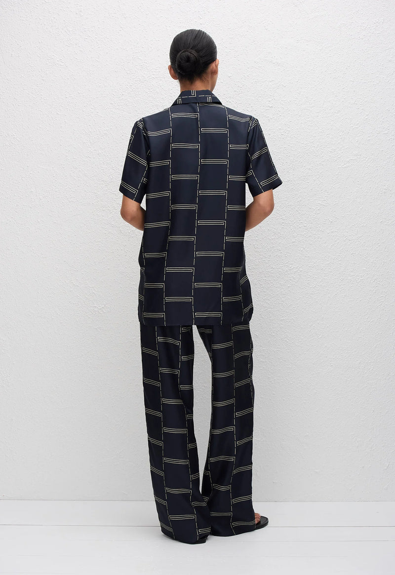 Twill Short Sleeve Shirt - Bamboo