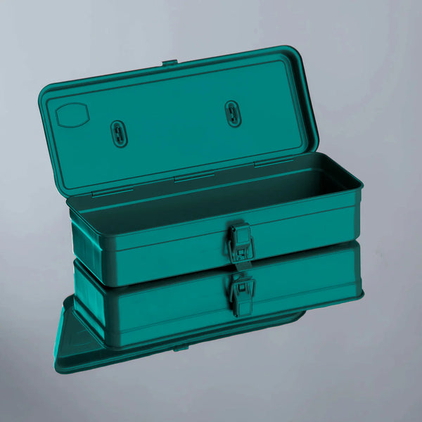 Toyo Trunk Shape Toolbox - Antique Green