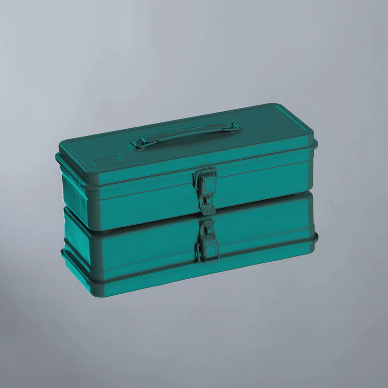 Toyo Trunk Shape Toolbox - Antique Green