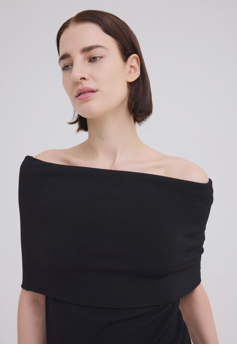 Foldover Top - Black