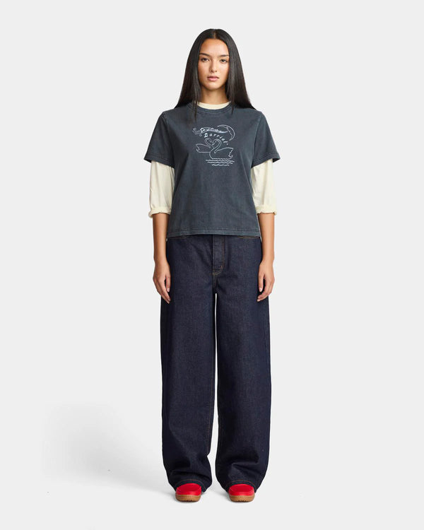 Wmns Lovers Tee - Used Black