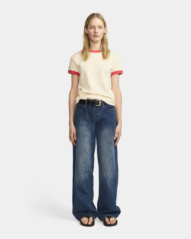Wmns Lasso Tee - Natural