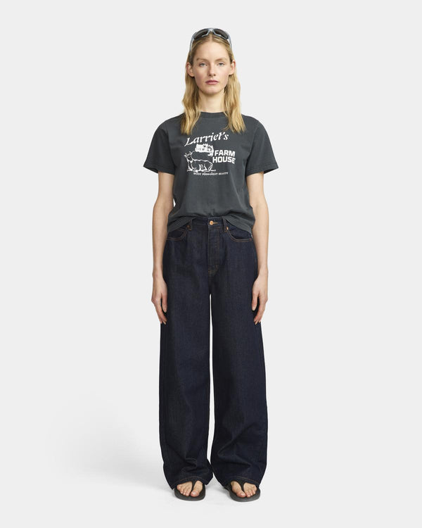 Wmns Farmhouse Tee - Used Black