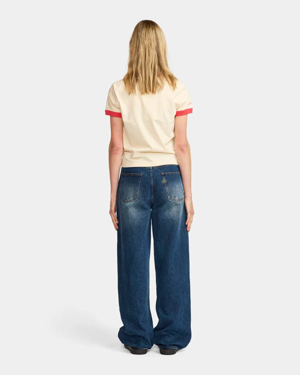 Wmns Lasso Tee - Natural
