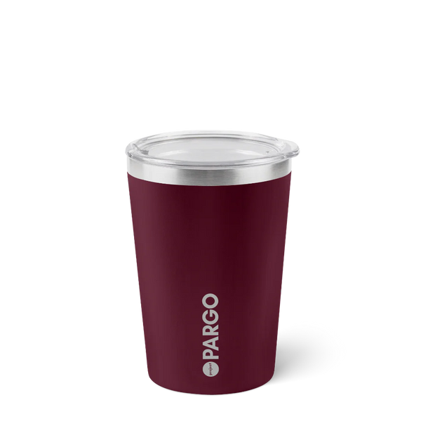 12oz Insulated Coffee Cup - Wild Cherry