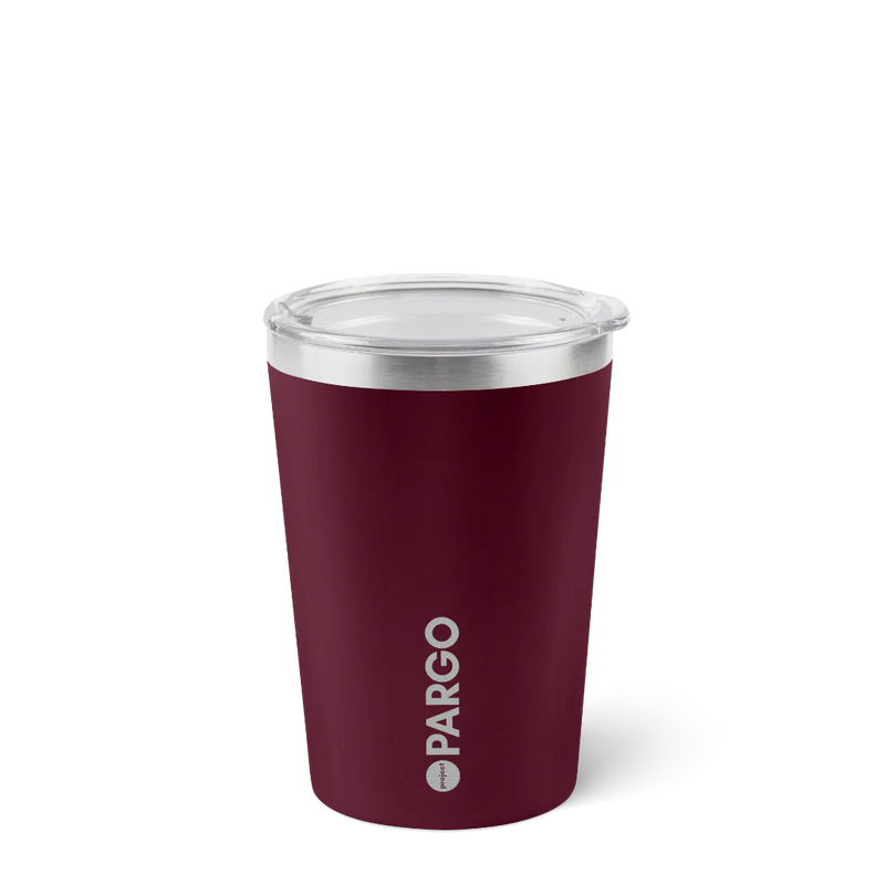 12oz Insulated Coffee Cup - Wild Cherry