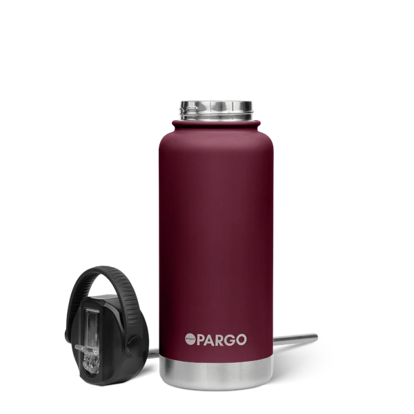 950ml Insulated Sports Bottle w/ Straw Lid - Wild Cherry