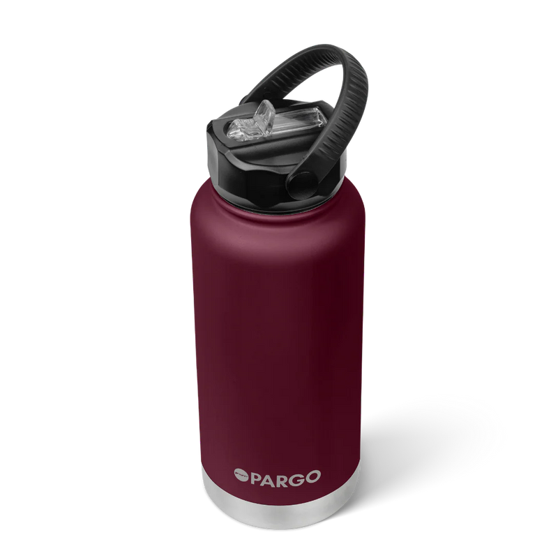 950ml Insulated Sports Bottle w/ Straw Lid - Wild Cherry