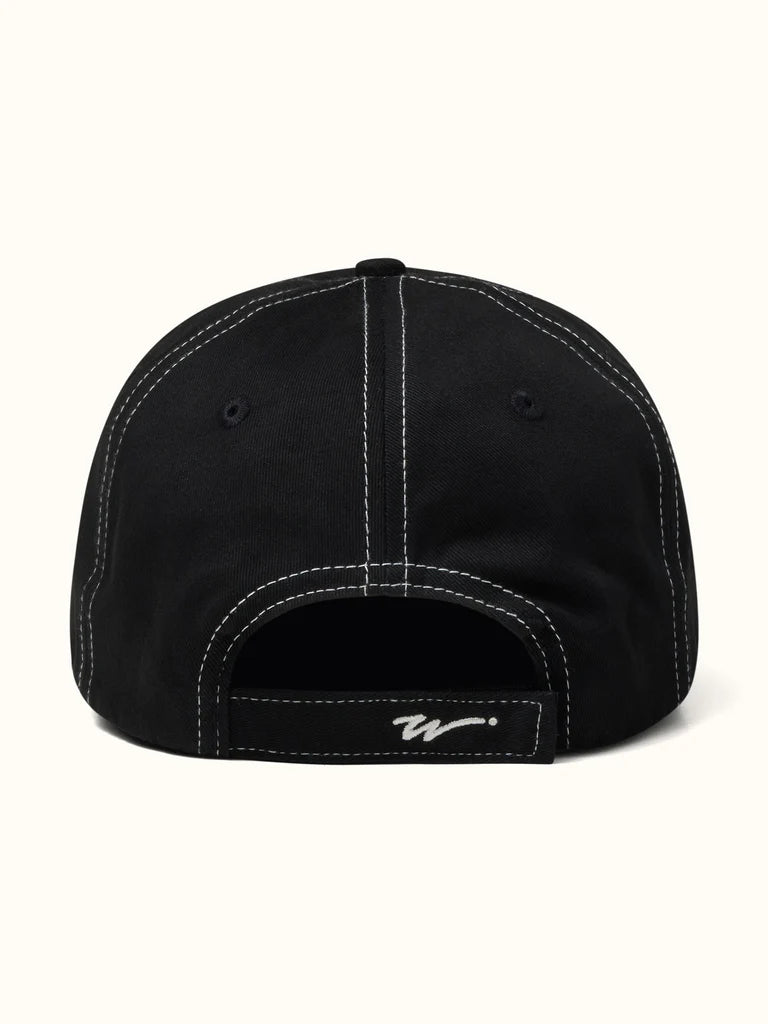 Carrier 6 Panel Cap - Black