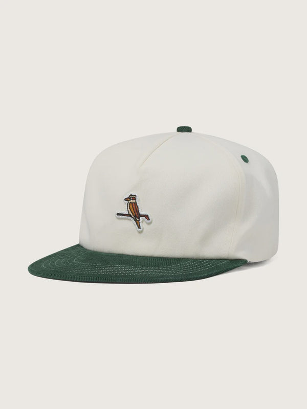 Kooka Box Mid Cap - White/Forest