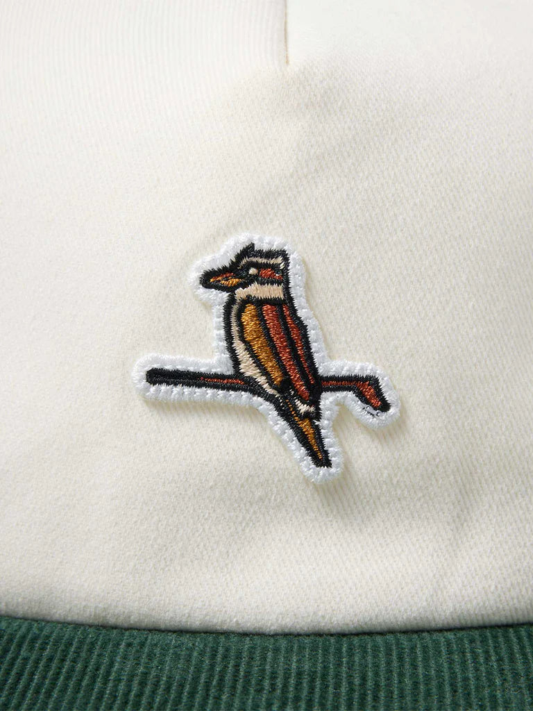 Kooka Box Mid Cap - White/Forest