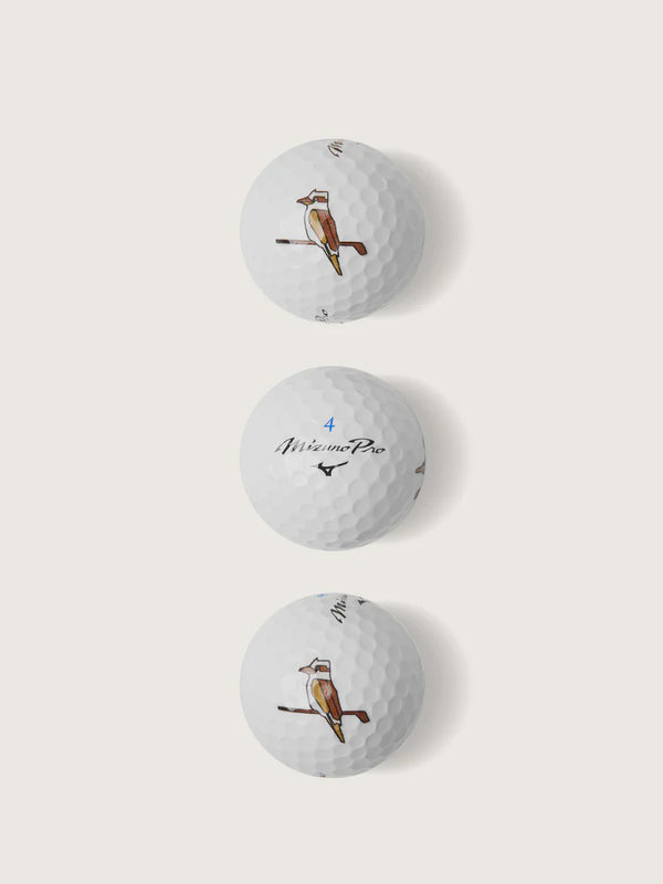 Mizuno Pro X Kooka Golf Balls - White