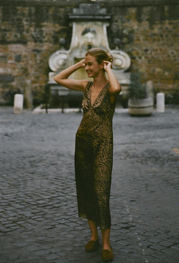 Krista Dress - Leopard
