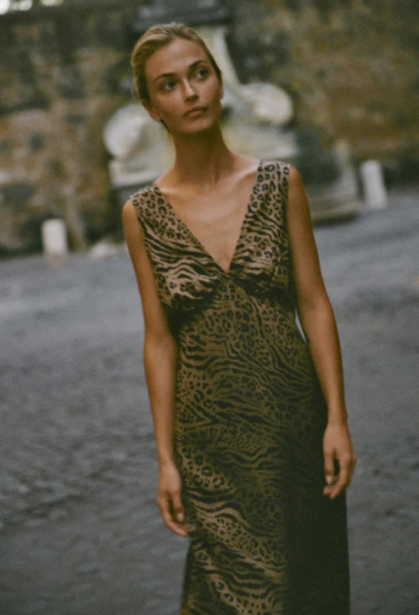 Krista Dress - Leopard