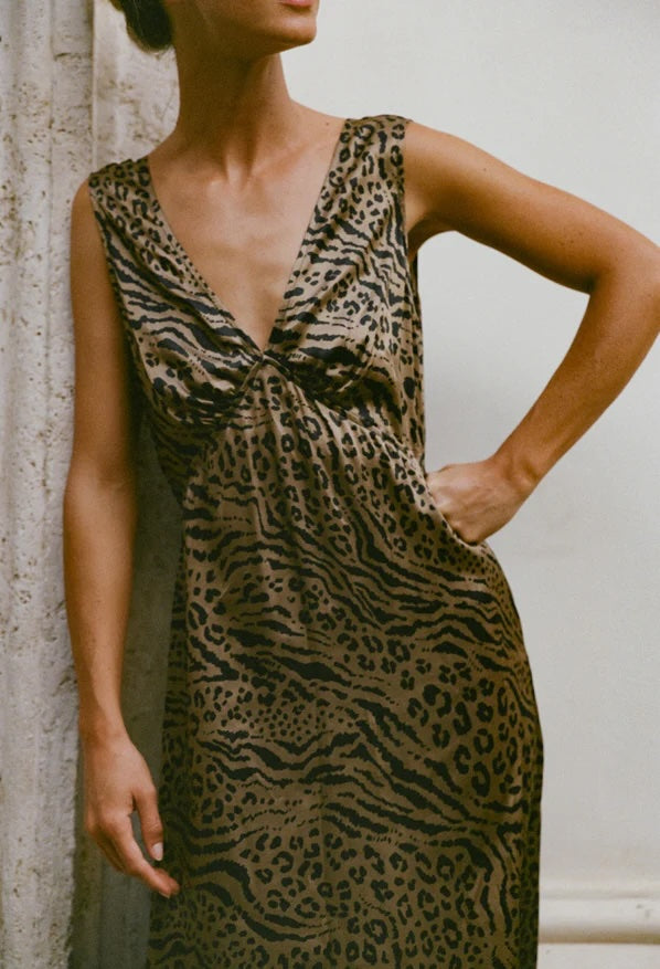 Krista Dress - Leopard