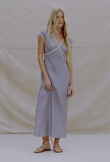Indine Dress - Gingham
