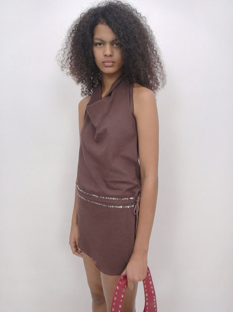 Costa Dress - Brown