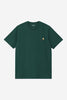 S/S American Script T-Shirt - Dark Fir
