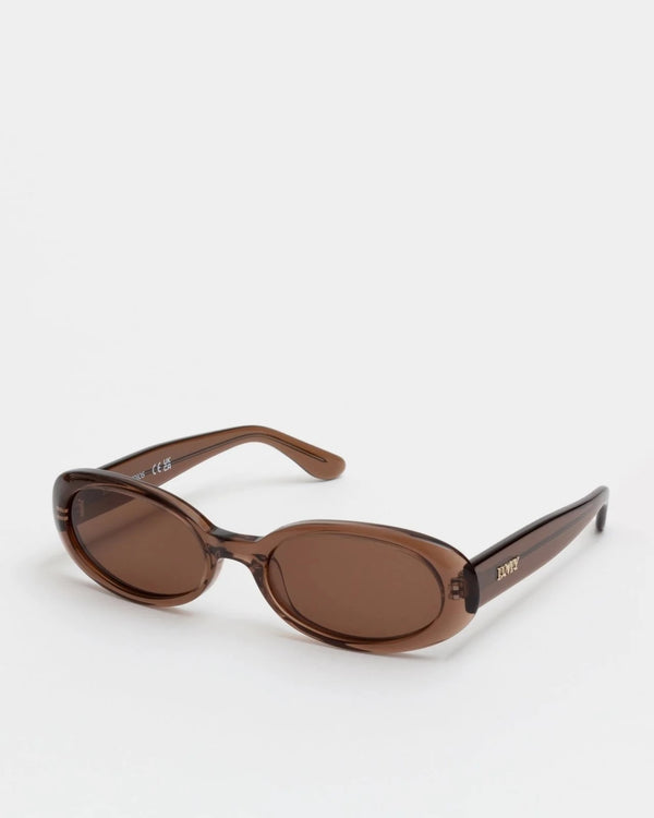 Valentina Sunglasses - Transparent Brown