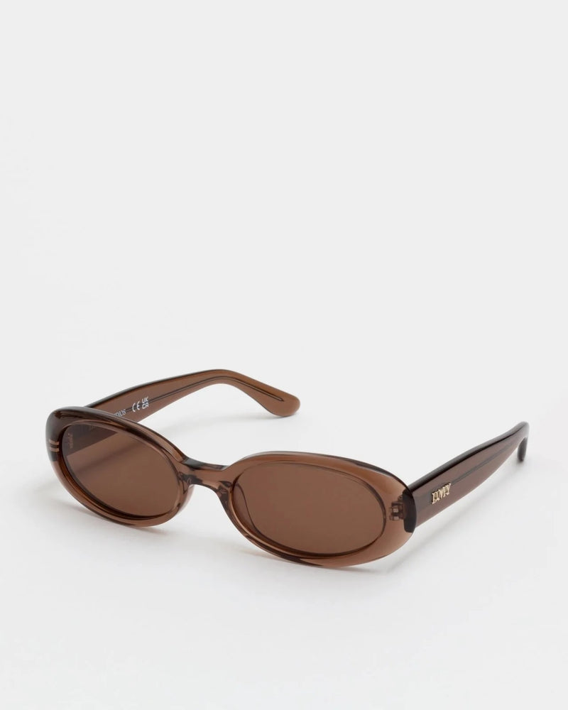Valentina Sunglasses - Transparent Brown