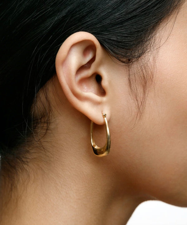 Ellie Earrings - 14k Gold plated Bronze