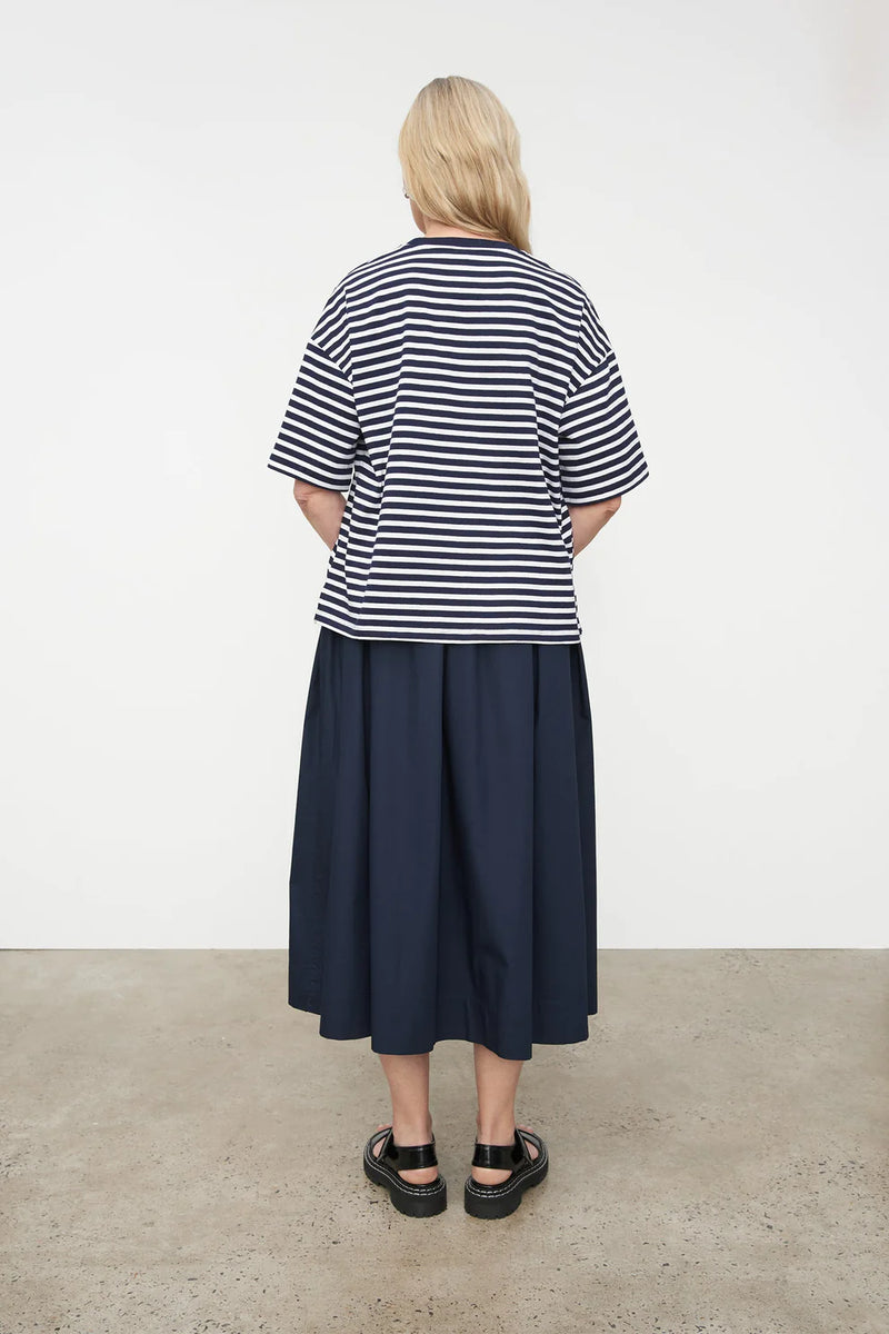 Everyday Tee - Navy Stripe