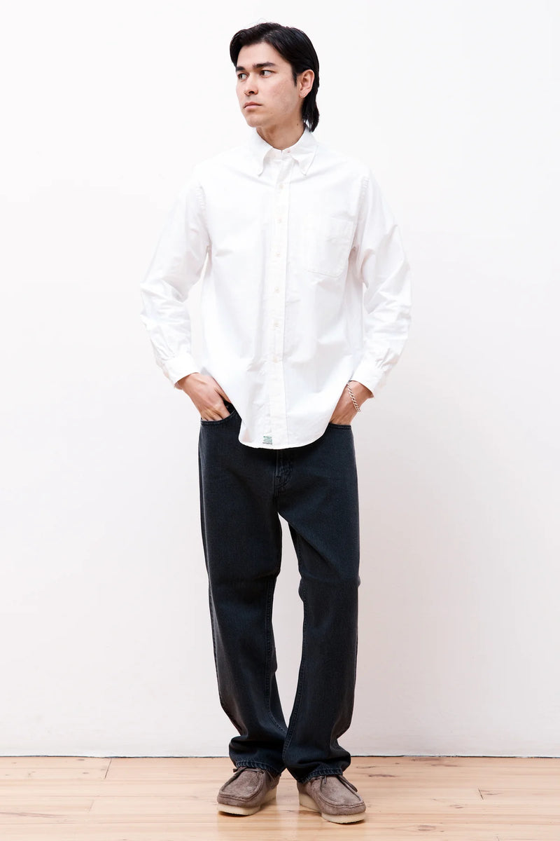 Oxford Button Down Shirt - White