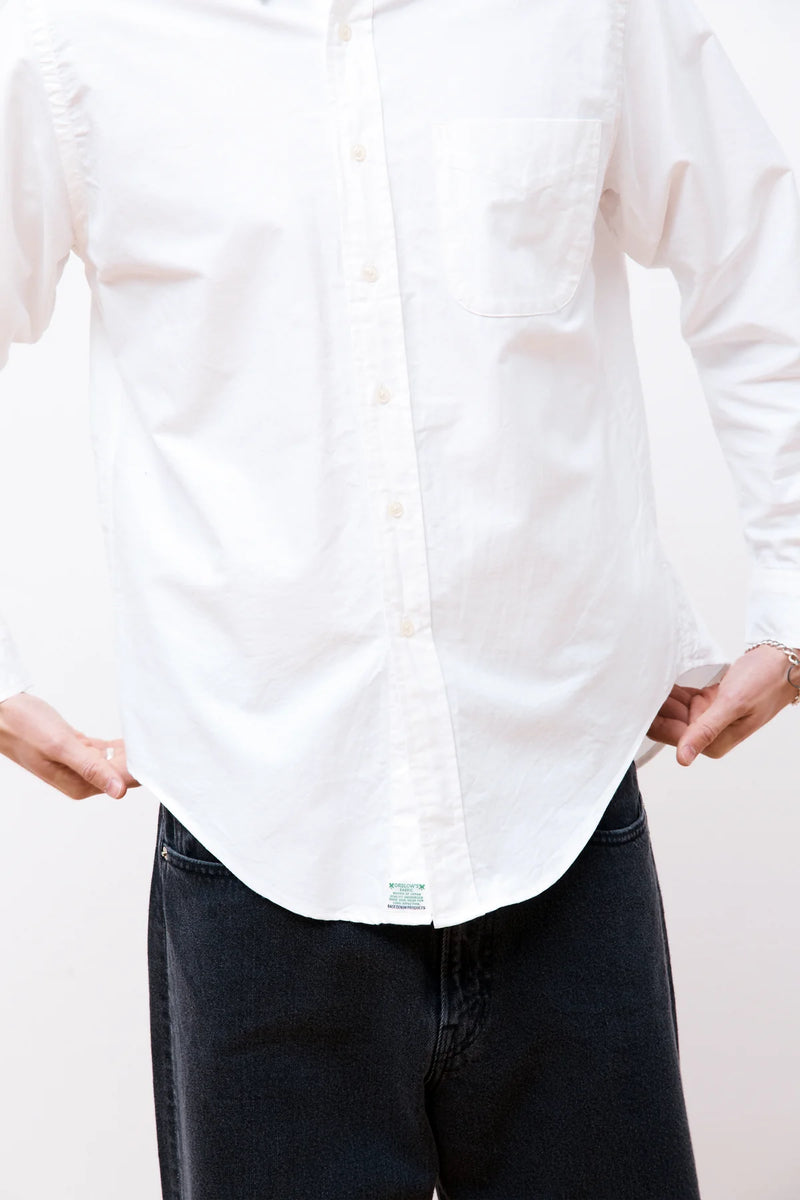 Oxford Button Down Shirt - White