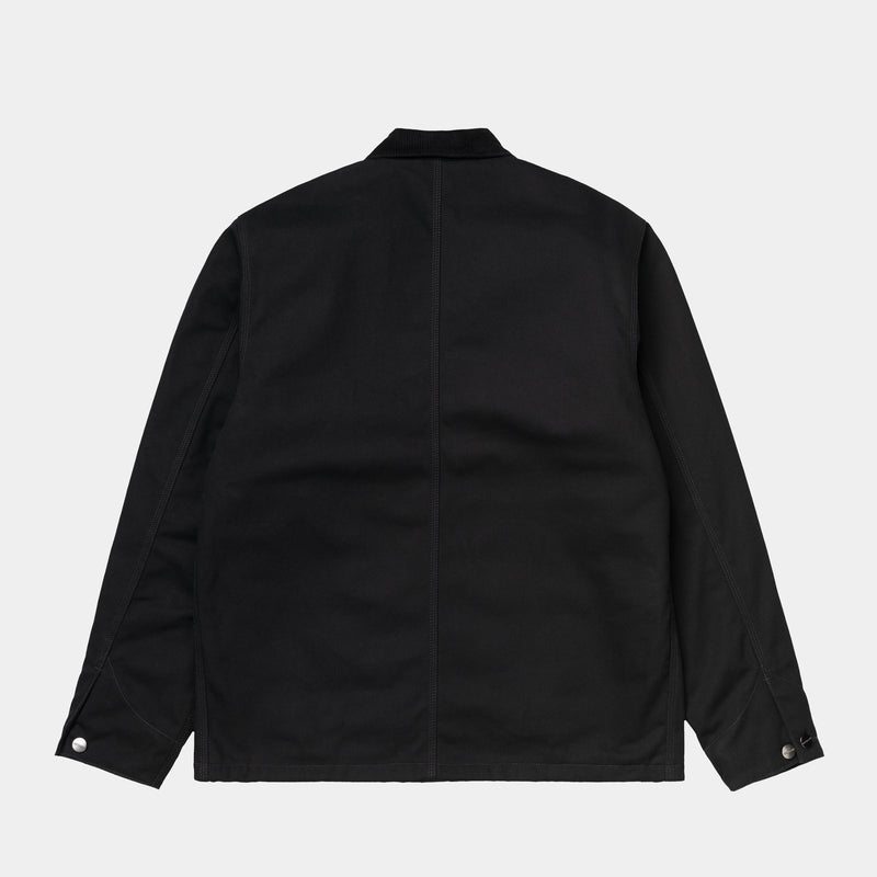 Michigan Coat - Black/Black Rinsed