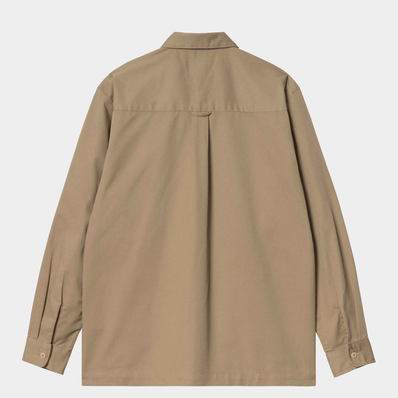 L/S Craft Shirt - Leather