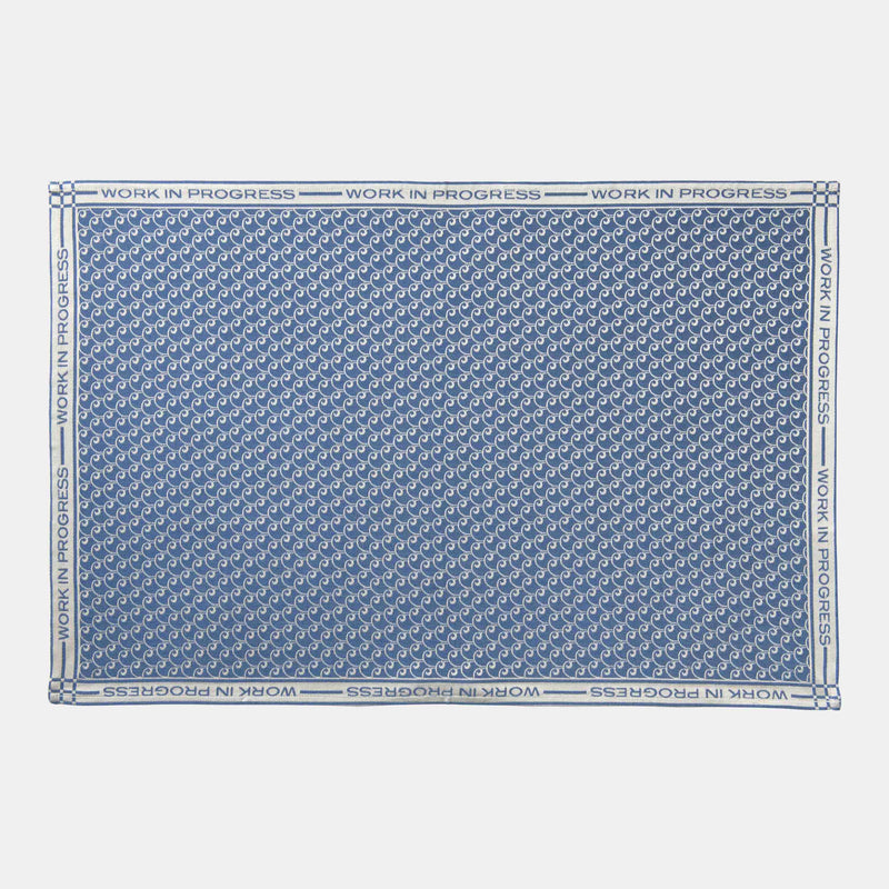 Tea Towel Set - White/Blue