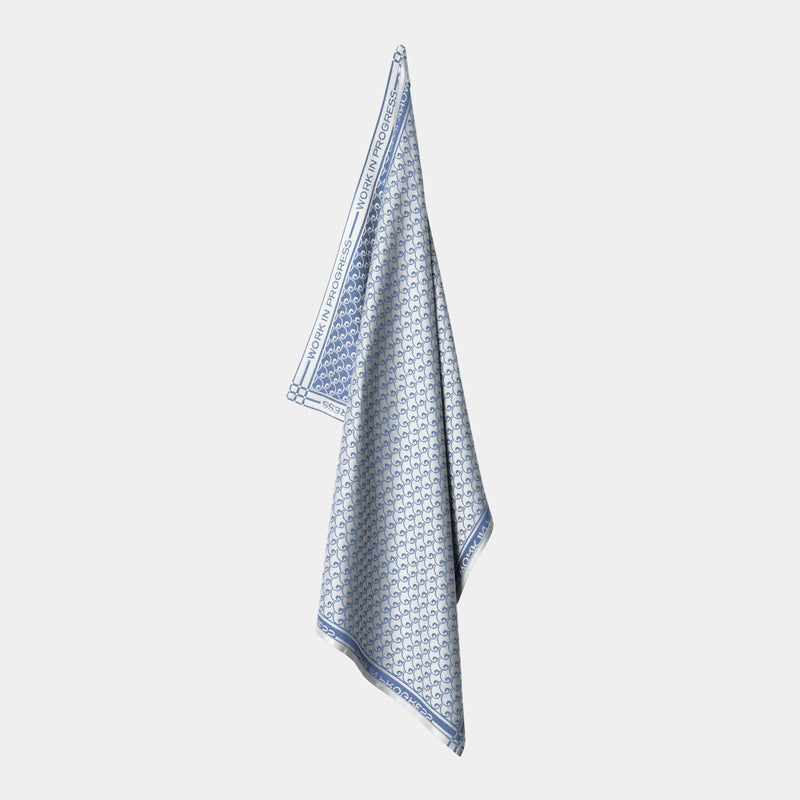 Tea Towel Set - White/Blue