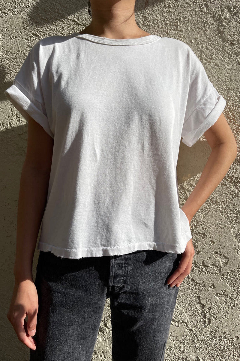 Fille Tee - Clean White